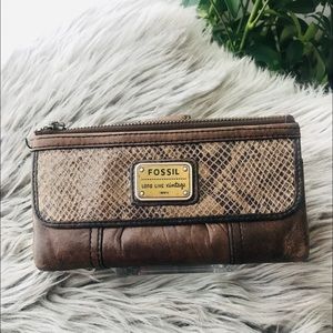 FOSSIL EMORY LONG LIVE VINTAGE WALLET